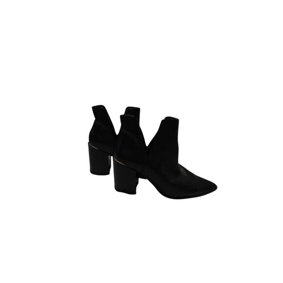 Steve Madden Kaylah Black Leather Pointed Toe Ankle Boot size 8 - Picture 11 of 12
